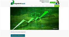 Desktop Screenshot of economics-assignment.com